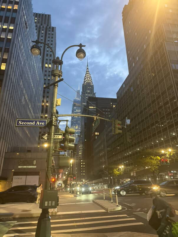 New York City skyline showcasing the Empire State Building